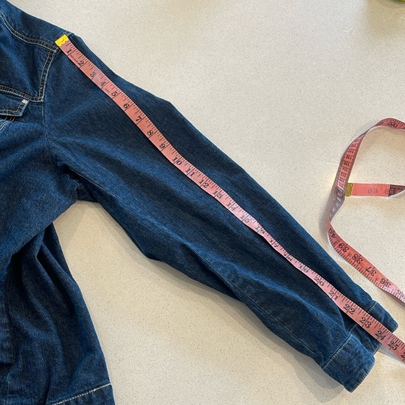 NorthStyle Women’s Denim Ruffle Jean Jacket Size 1X - Picture 11 of 13